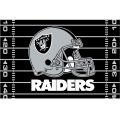 Oakland Raiders NFL 39" x 59" Tufted Rug