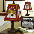 Washington Redskins NFL Art Glass Table Lamp