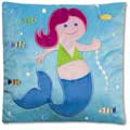 Mermaids Plush Toss Pillow