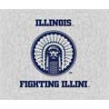 Illinois Illini 58" x 48" "Property Of" Blanket / Throw