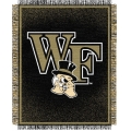 Wake Forest Demon Deacon NCAA College "Focus" 48" x 60" Triple Woven Jacquard Throw