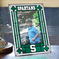 Michigan State Spartans NCAA College 9" x 6.5" Vertical Art-Glass Frame