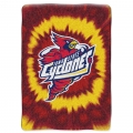 Iowa State Cyclones College "Tie Dye" 60" x 80" Super Plush Throw