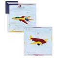 Jet Plane Collection (2pcs) - Contemporary mount print with beveled edge