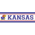 Kansas Jayhawks 5 1/4" Tall Wallpaper Border