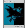 San Jose Sharks 60" x 80" All-Star Collection Blanket / Throw