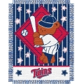 Minnesota Twins MLB Baby 36"x 46" Triple Woven Jacquard Throw