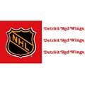 Detroit Red Wings NHL Wallpaper Border
