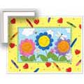 Art In Bloom - Contemporary mount print with beveled edge
