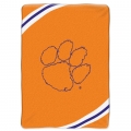 Clemson Tigers College "Force" 60" x 80" Super Plush Throw