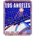 Los Angeles Dodgers MLB 48"x 60" Triple Woven Jacquard Throw