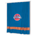 Detroit Pistons MVP Microsuede Shower Curtain