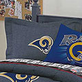 St. Louis Rams NFL Team Denim Pillow Sham