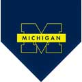 Michigan Wolverines 60" x 50" Classic Collection Fleece Blanket / Throw