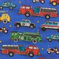 Sheet Set - Blue Truck Print