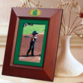 North Dakota Fighting Sioux NCAA College 10" x 8" Brown Vertical Picture Frame
