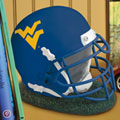 West Virginia Mountaineers NCAA College Helmet Bank
