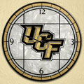 UCF Central Florida Golden Knights NCAA College 12" Round Art Glass Wall Clock