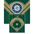 Seattle Mariners 60" x 50" Diamond Fleece Blanket / Throw