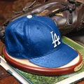 Los Angeles Dodgers MLB Baseball Cap Figurine
