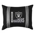 Oakland Raiders Side Lines Pillow Sham