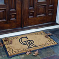 Colorado Rockies MLB Rectangular Outdoor Door Mat