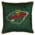 Minnesota Wild Side Lines Toss Pillow