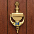 Michigan Wolverines NCAA College Brass Door Knocker
