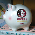 Florida Seminoles NCAA College Ceramic Piggy Bank