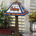 Florida Gators NCAA College Stained Glass Mission Style Table Lamp