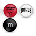Chicago Bulls Custom Printed NBA M&M's With Team Logo