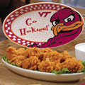 Virginia Tech Hokies NCAA College 12" Gameday Ceramic Oval Platter