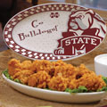 Mississippi State Bulldogs NCAA College 12" Gameday Ceramic Oval Platter