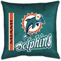 Miami Dolphins Locker Room Toss Pillow