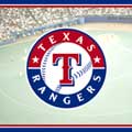 Texas Rangers MLB Wall Border