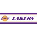 Los Angeles Lakers 5 1/4" Tall Wallpaper Border