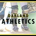 Oakland Athletics MLB Wall border