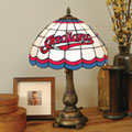 Cleveland Indians MLB Stained Glass Tiffany Table Lamp