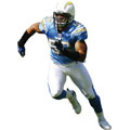 Shawne Merriman Fathead NFL Wall Graphic