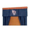 New Jersey Nets MVP Microsuede Window Valance
