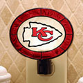 Kansas City Chiefs NFL Art Glass Nightlight