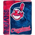 Cleveland Indians MLB Micro Raschel Blanket 50" x 60"