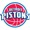 Detroit Pistons Logo Fathead NBA Wall Graphic