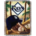 Tampa Bay Devil Rays MLB "Home Field Advantage" 48" x 60" Tapestry Throw