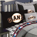 San Francisco Giants Denim Toss Pillow