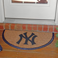New York Yankees MLB Half Moon Outdoor Door Mat