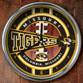 Missouri Tigers NCAA College 12" Chrome Wall Clock