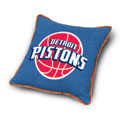 Detroit Pistons MVP Microsuede 18" Toss Pillow