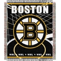 Boston Bruins NHL 48" x 60" Triple Woven Jacquard Throw