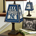 New York Yankees MLB Art Glass Table Lamp